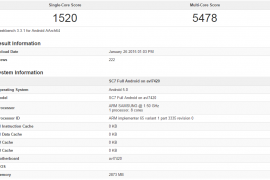 Galaxy S6 bound Exynos 7420 benchmarks available