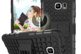 Look, this is the old Galaxy S6, and its case