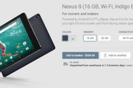 Google Nexus 9 and Chromecast now selling through Play Store in New Zealand and Taiwan