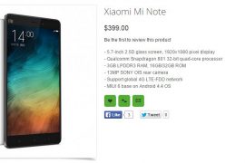 Xiaomi Mi Note Oppomart Price