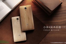 Xiaomi Mi4 Wooden Back Covers Price set at 69 yuan. Look Fantabulous!