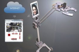 Origibot is a WebRTC-enabled Telepresence Robot that Works with your Android device