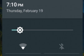 New, more convenient Bluetooth and Wi-fi toggles introduced in Android 5.1
