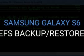 How to Backup and Restore EFS partition (IMEI) on Galaxy S6