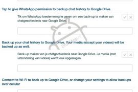 You Can Soon Backup and Restore WhatsApp Chat History and Messages Via Google Drive