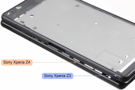 Sony Xperia Z4 with Metal Frame Leaks in Image, Compared to Xperia Z3