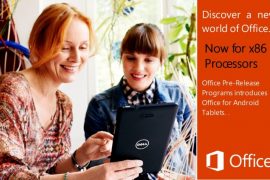 Microsoft Releases Office Preview apps for Tablets with Android Lollipop and x86 System