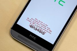 How to Remove Red Text Warning from HTC One M9 ABOOT