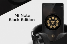 Xiaomi Mi Note Black Edition Announced for $400