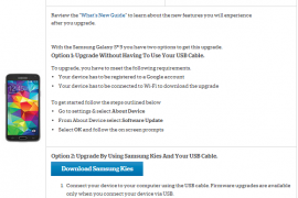 US Cellular Rolls Out Android 5.0.1 Lollipop to Samsung Galaxy S5