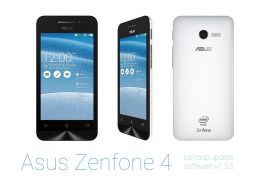 Asus Zenfone 4 gets Official Android 5.0 Lollipop update as OTA