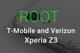 How to Root T-Mobile Xperia Z3 and Verizon Xperia Z3v