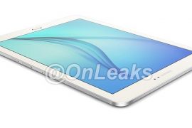 Alleged Samsung Galaxy Tab S2 Press Render Leaks Showing Possible Design
