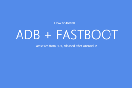 Download New ADB and Fastboot tool from Android M SDK