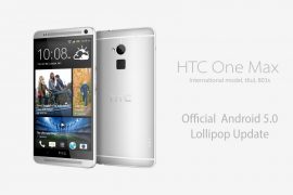 How to Install Android 5.0 Lollipop update on HTC One Max LTE 803s (4.12.709.2)