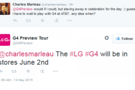 T-Mobile Hints at LG G4 Launch on June 2