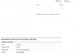 Third Generation Motorola Moto G Flipkart Listing Reveals Some Specs