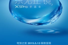 Vivo X5Pro Slated to be unveiled on May 13 in China