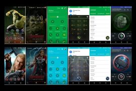 CM Theme Engine gets Galaxy S6 Marvel Avenger theme ported (Iron Man, Captain America, Thor and Hulk)