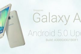 A300GXXU1BOF1: Download Samsung Galaxy A3 Lollipop Update Singapore (SM-A300G) [Odin TAR]