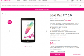 T-Mobile provides free LG G Pad F 8.0 for Father’s Day