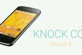 Nexus 4 gets LG’s knock code with Hellscode!