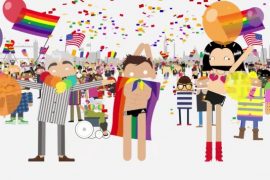 Google intros online Pride parade by adding accessories to Androidify