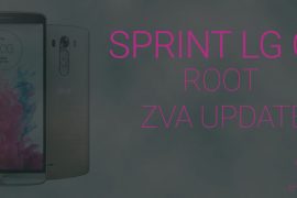 Root Sprint LG G3 ZVA update with One Click Root (LS990ZVA)