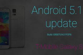 Download T-Mobile Galaxy S5 Android 5.1.1 Update G900TUVU1FOF6