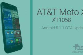 Download AT&T Moto X Android 5.1.1 OTA update and install manually
