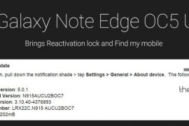 AT&T Galaxy Note Edge also receives new update (OC7), not Android 5.1 though!