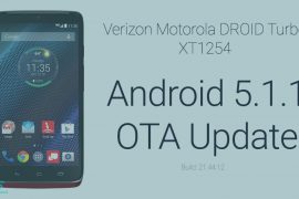 Download Verizon Droid Turbo Android 5.1.1 OTA update, with install instructions