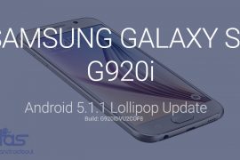 G920IDVU2COF8: Samsung Galaxy S6 G920i Android 5.1.1 update direct download link and install instructions