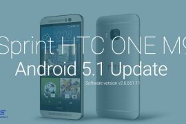 Sprint HTC One M9 Android 5.1 Update RUU v2.6.651.11: Download and Install Instructions
