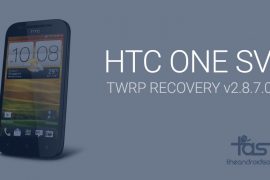HTC One SV TWRP Recovery: downloads and installation guide