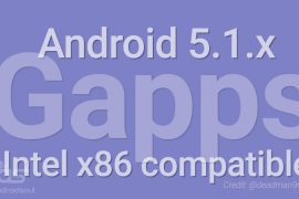 Download Android 5.1 Gapps for Asus Zenfone 2 and other x86 Intel processor powered devices