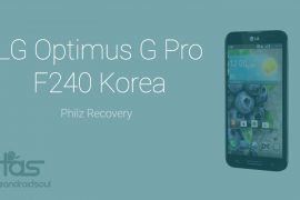 Download LG Optimus G Pro PhilZ recovery, a good TWRP/CWM alternative