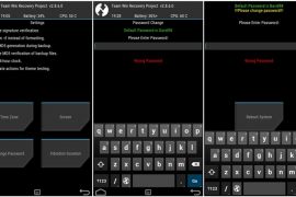 TWRP can be password protected now!