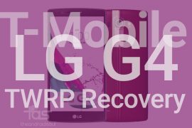 T-Mobile LG G4 TWRP Recoveryv2.8.7.0: Downloads and installation guide
