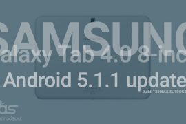 T330NUUEU1BOG1 Android 5.1.1 update for Galaxy Tab 4 8-inch USA [Download]