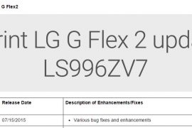 LS996ZV7: New OTA update rolling for Sprint LG G Flex 2!