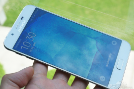 New Galaxy A8 photos reveal bezel-free display, thin profile and fingerprint scanner