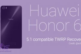 Huawei Honor 6 Root and TWRP recovery on Android 5.1 update