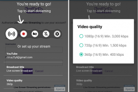 Live screen streaming app from Sony lets you broadcast from your Xperia device to Twitch and YouTube