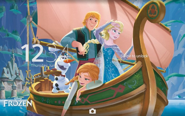 Sony Releases Premium Frozen Kristoff Xperia Theme Sony Releases Premium Frozen Kristoff Xperia Theme