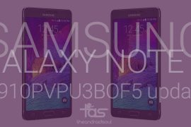 N910PVPU3BOF5: Download Sprint Galaxy Note 4 update in Odin TAR format!