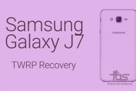 Samsung Galaxy J7 TWRP Recovery: Downloads and installation instructions