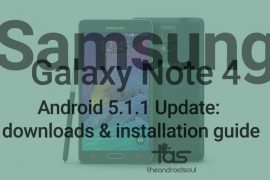 Andorid 5.1.1 Update for T-Mobile Galaxy Note 4