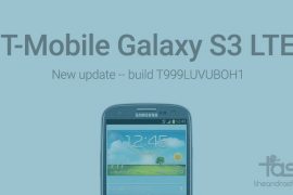 T999LUVUBOH1: New update for T-Mobile Galaxy S3 LTE (SGH-T999L)
