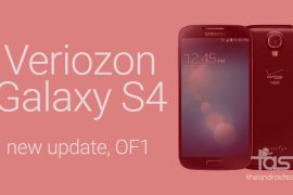 Verizon Galaxy S4 receives new OTA update to build OF1